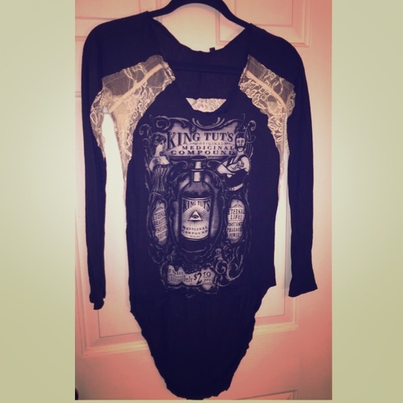 Too Fast Tops - Too Fast King Tut Long sleeve Shirt